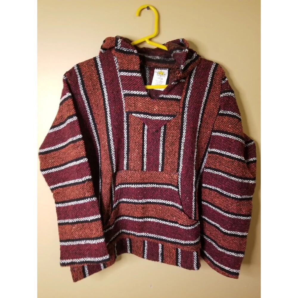 Sunspecs Unisex Jerga/Baja/Mexican Woven Hoodie.